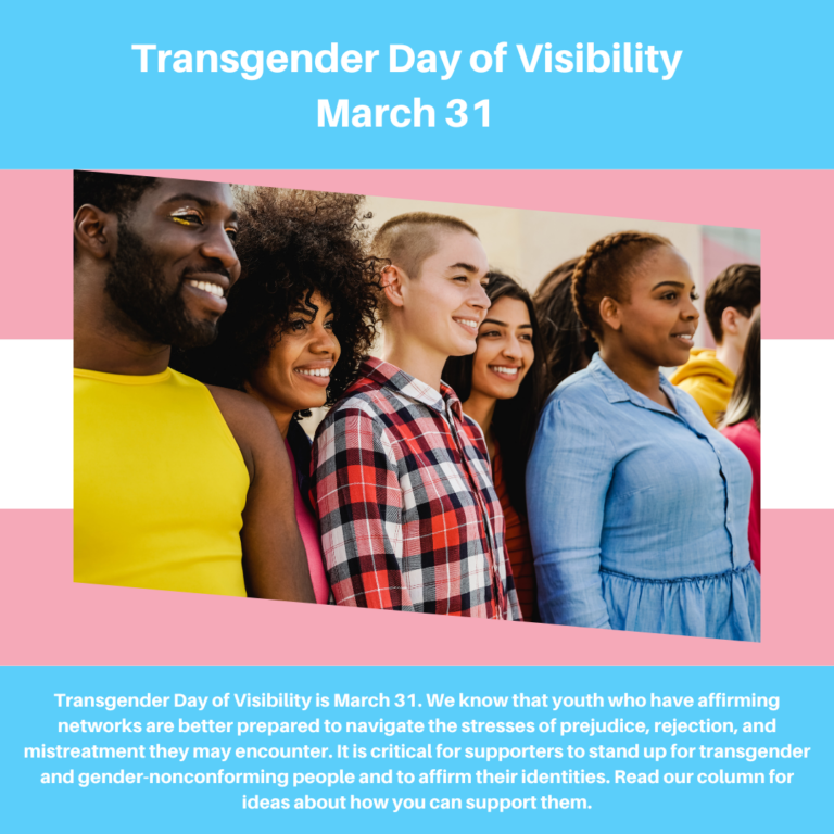 Transgender Day of Visibility Kinnect