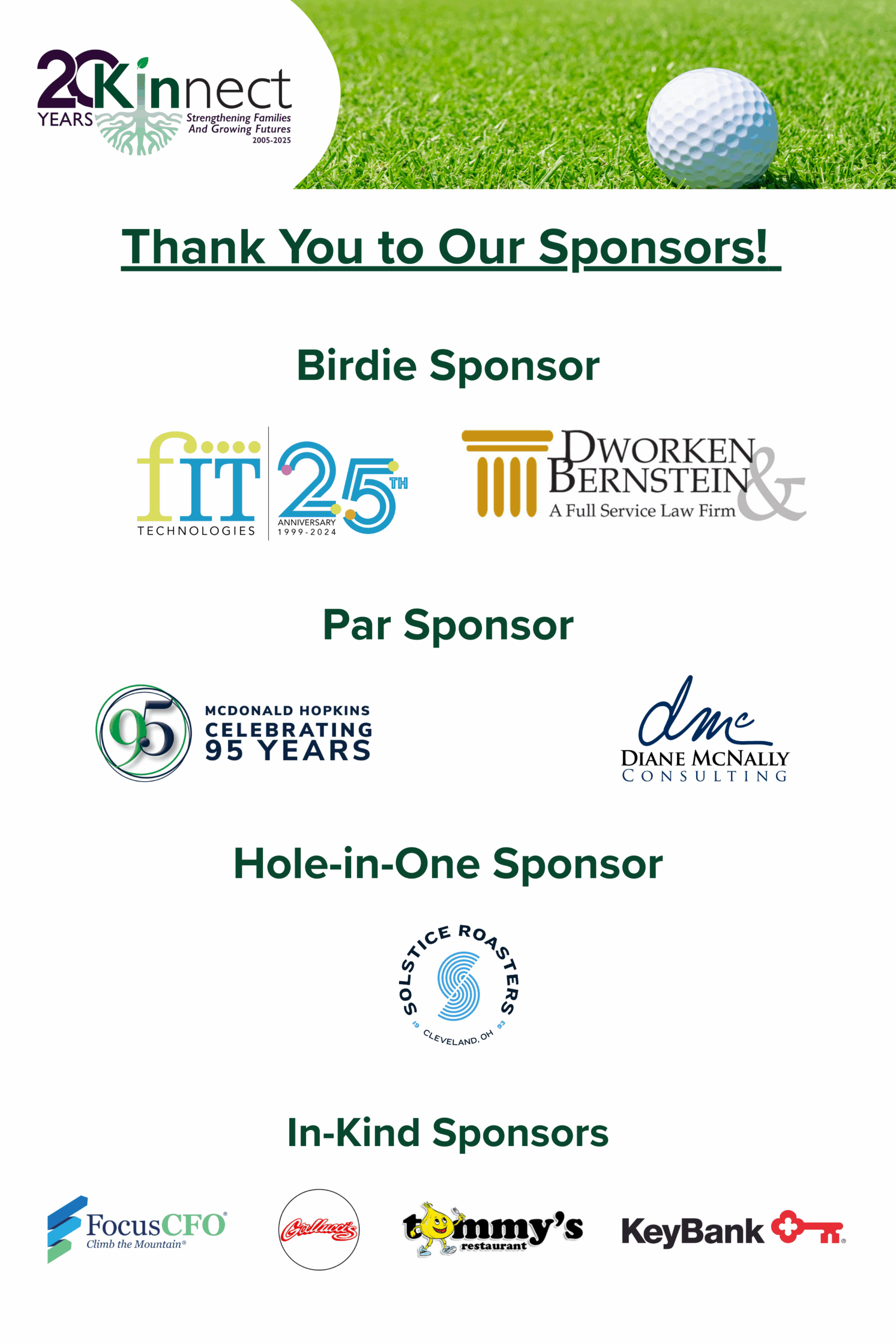 Golf Sponsorship Poster 2025 Golf Sponsorship Poster 2025