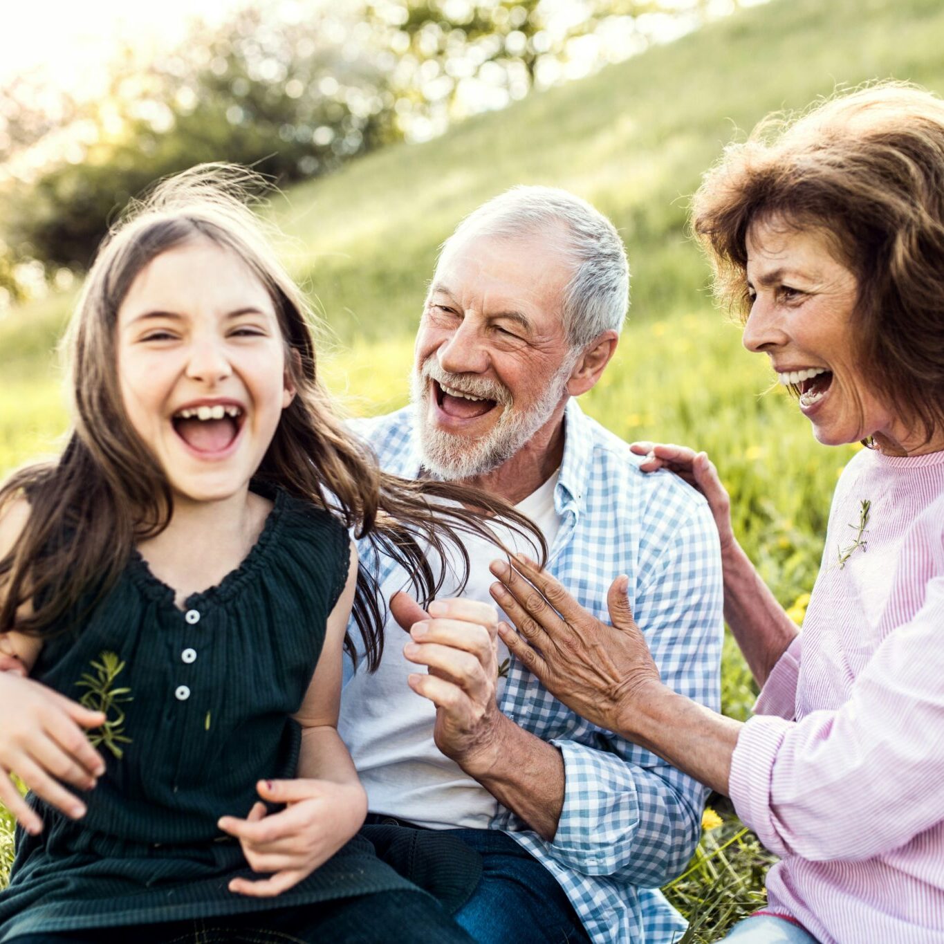 family-laughing-together